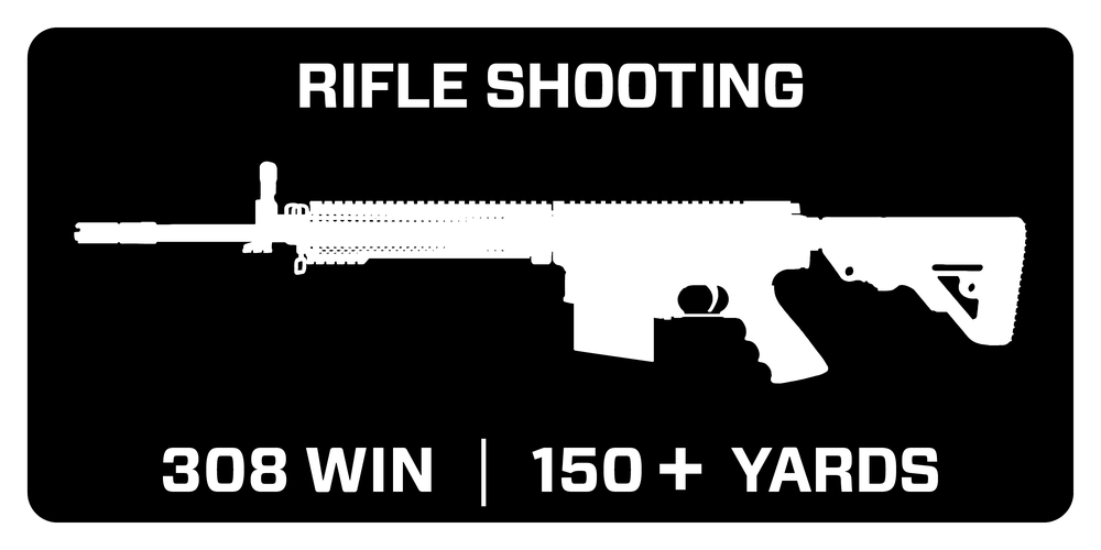 Recommended for Rifle Shooting - 308 Winchester at 150+ yards